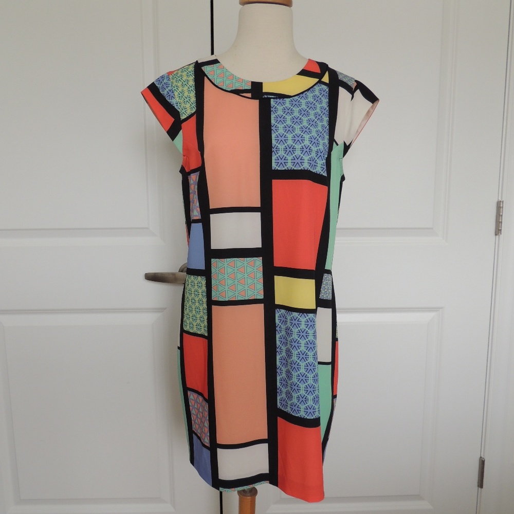 Karen Walker Color Block Dress
